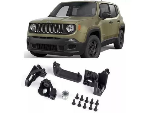 Kit de reparación de foco delantero izquierdo para Jeep Renegade 2015-2018 original (OEM: 51890249)