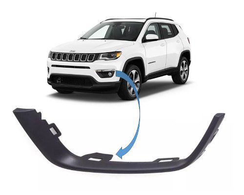 Moldura de Foco Neblinero Izquierdo Negro Jeep Compass (OEM: 53294710)
