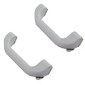Par de manillas de seguridad de techo Fiat Strada Uno Palio Siena gris (OEM: 735362740)