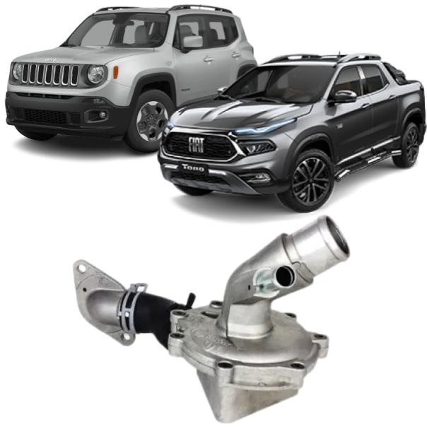 Bomba de agua parcial original para Jeep Renegade y Toro (OEM: 55261776)