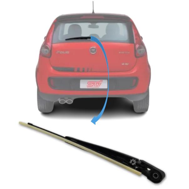 Brazo y pluma limpiaparabrisas trasero Fiat Novo Palio Original (OEM: 52034862)