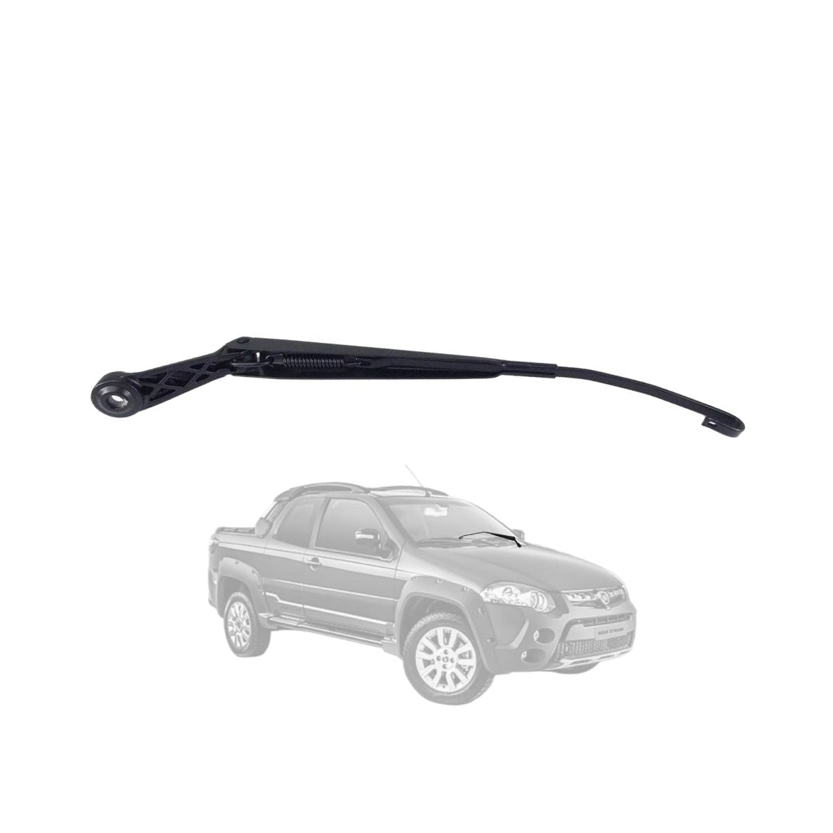 Brazo limpiaparabrisas izquierdo Fiat Palio, Siena, Strada (OEM: 52008252)