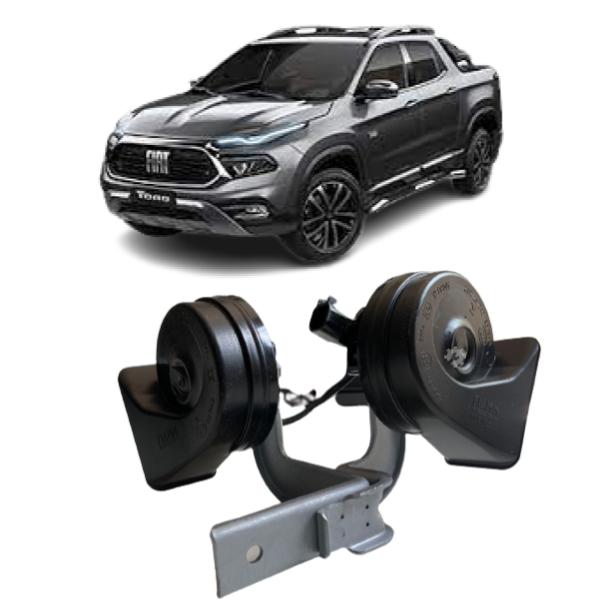 Bocina tono alto y bajo original para Fiat Toro (OEM: 52090983)