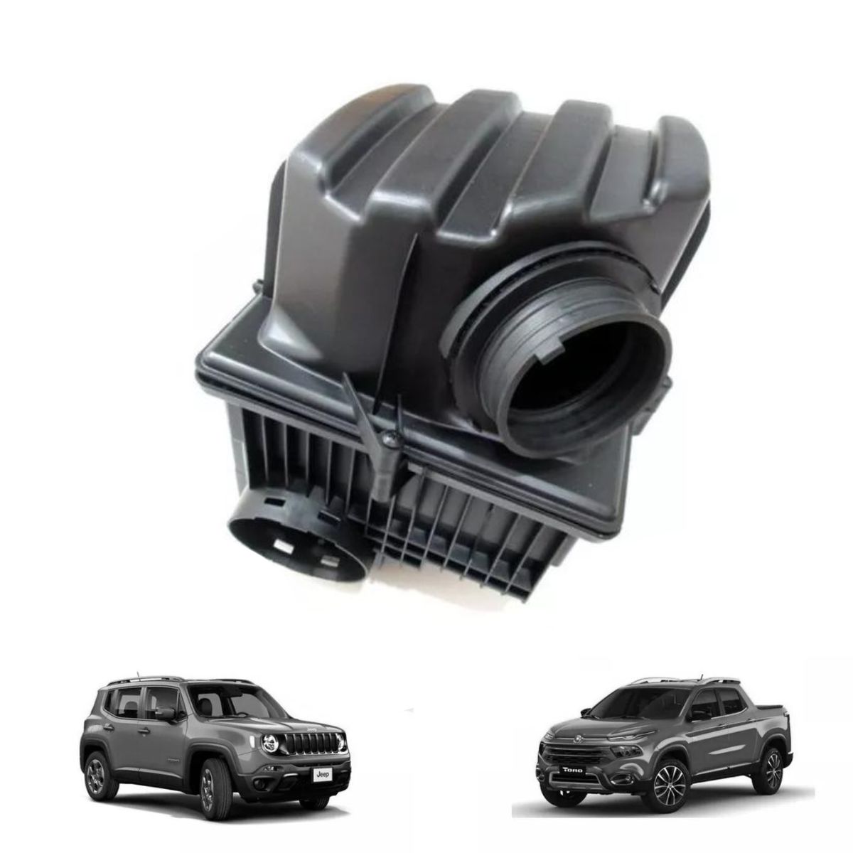 Caja filtro de aire Fiat Toro, Compass, Renegade 2016-2021 (OEM: 51973250)