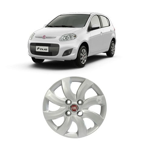 Tapacubo Aro 14 Fiat Novo Palio 2012 2013 2015 2017 Original (OEM: 100196604)