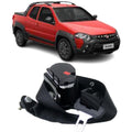 Cinturón de seguridad delantero izquierdo Fiat Strada original (OEM: 100224394)