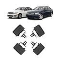 Kit de clips para difusor de aire Mercedes C180 C200 2007-11 color plata