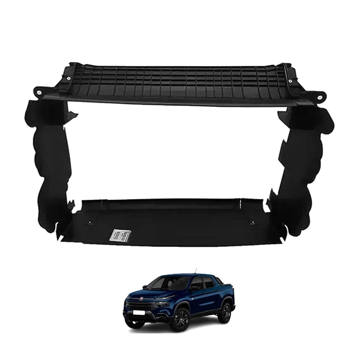 Convergedor de tapa de radiador de agua original para Fiat Toro (OEM: 52043650)
