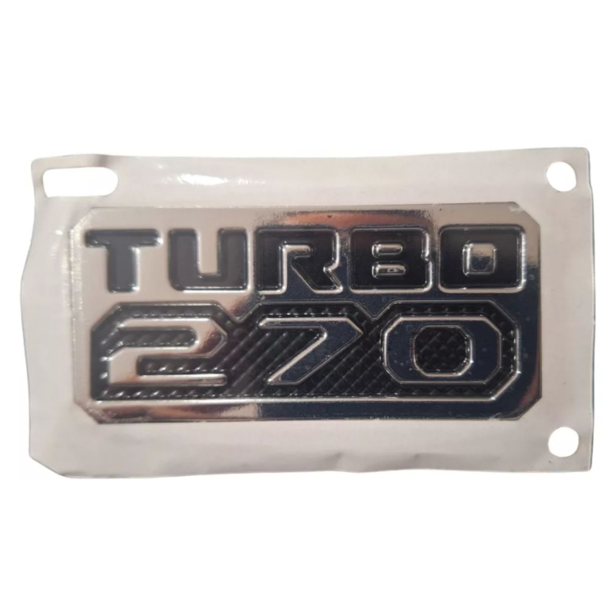 Emblema Trasero Turbo 270 para Toro, Compass y Renegade Original (OEM: 100270493)