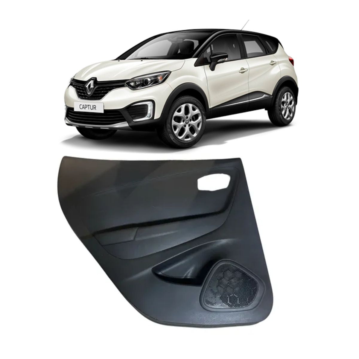 Tapiz de puerta trasera izquierda Renault Captur 2017-2020 (OEM: 829A13988R)