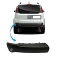 Moldura Parachoques Trasero Izquierdo Citroen AirCross 17 2020 (OEM: 98097984XT)