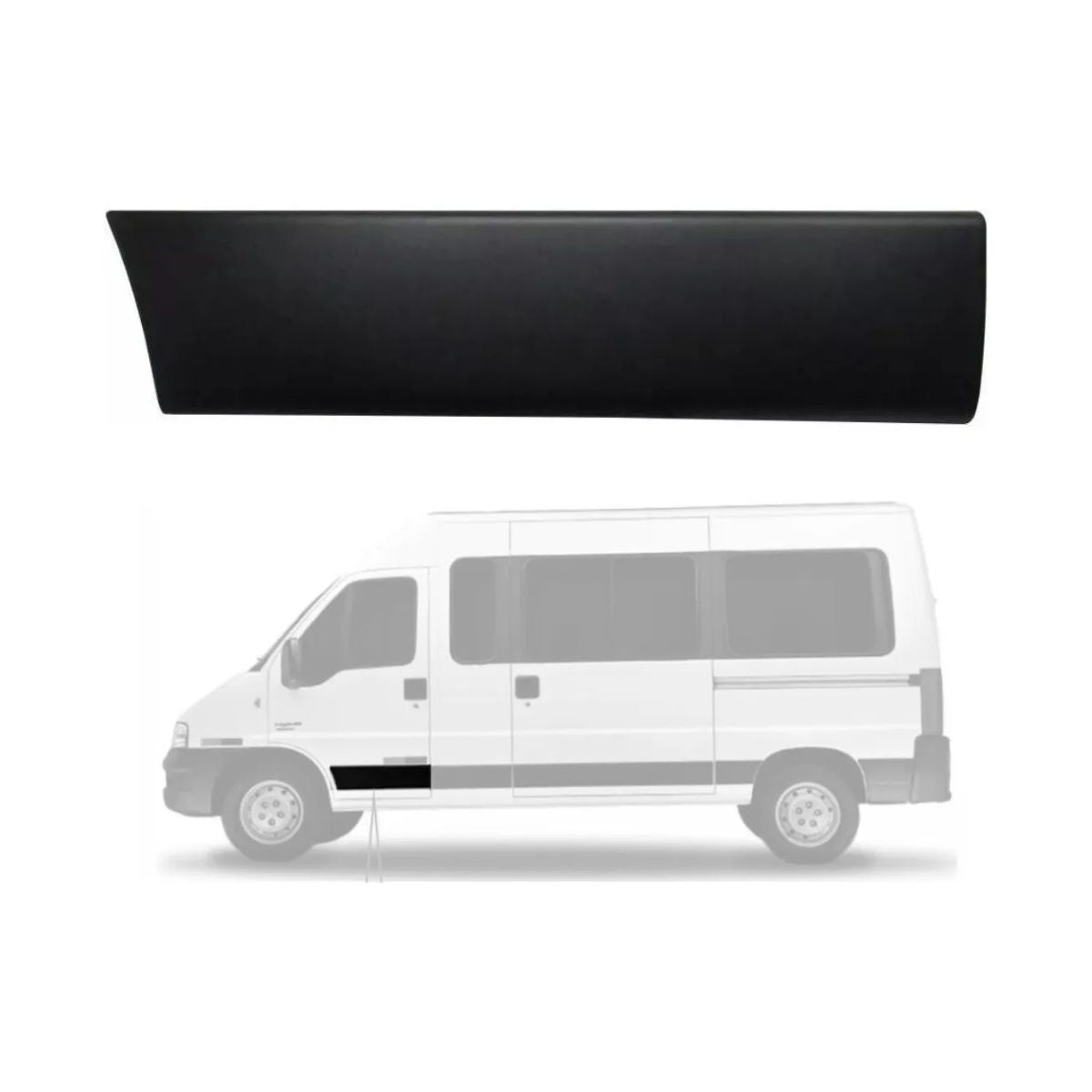 Moldura Puerta Conductor Fiat Ducato Boxer Jumper 2.3 Original (OEM: 735407083)