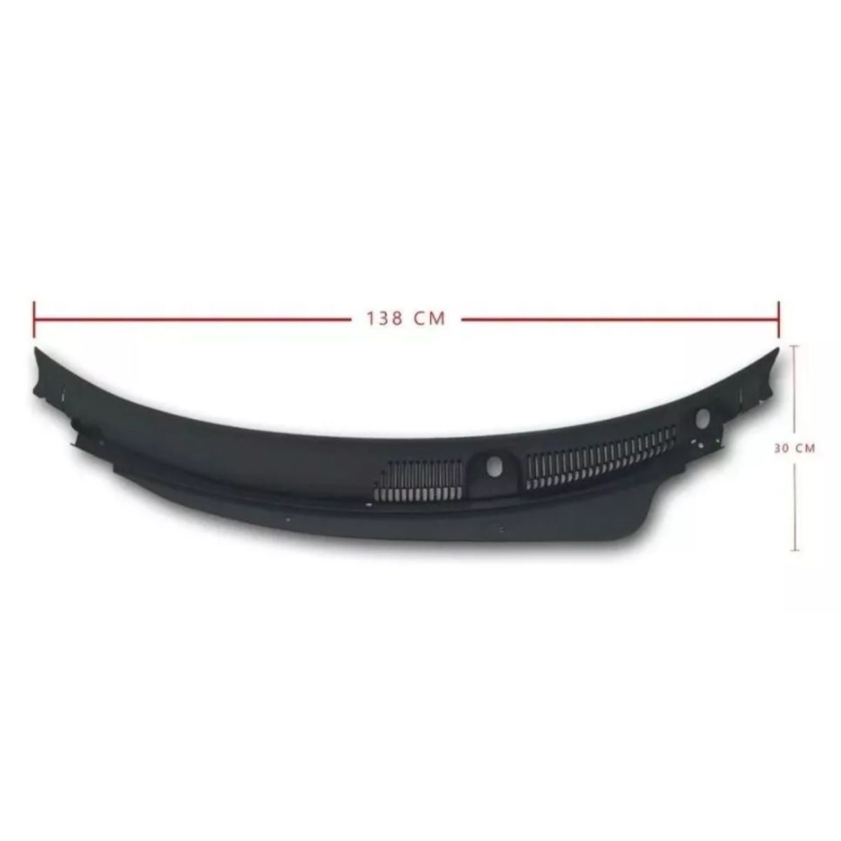 Parrilla de limpiaparabrisas (torpedo) Fiat Grand Siena / Novo Palio 2012-2017 (OEM: 51848894)