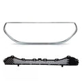 Parrilla inferior de parachoques con moldura delantera para Peugeot 208 (OEM: 16096472XT 16096477VD)