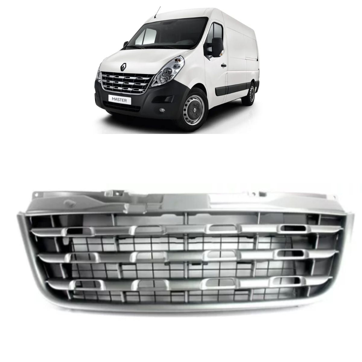 Parrilla de Parachoques Radiador para Renault Master 2.3 (OEM: 623103639R)