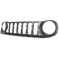 Parrilla de radiador para parachoques Jeep Renegade negro (OEM: 735599130)