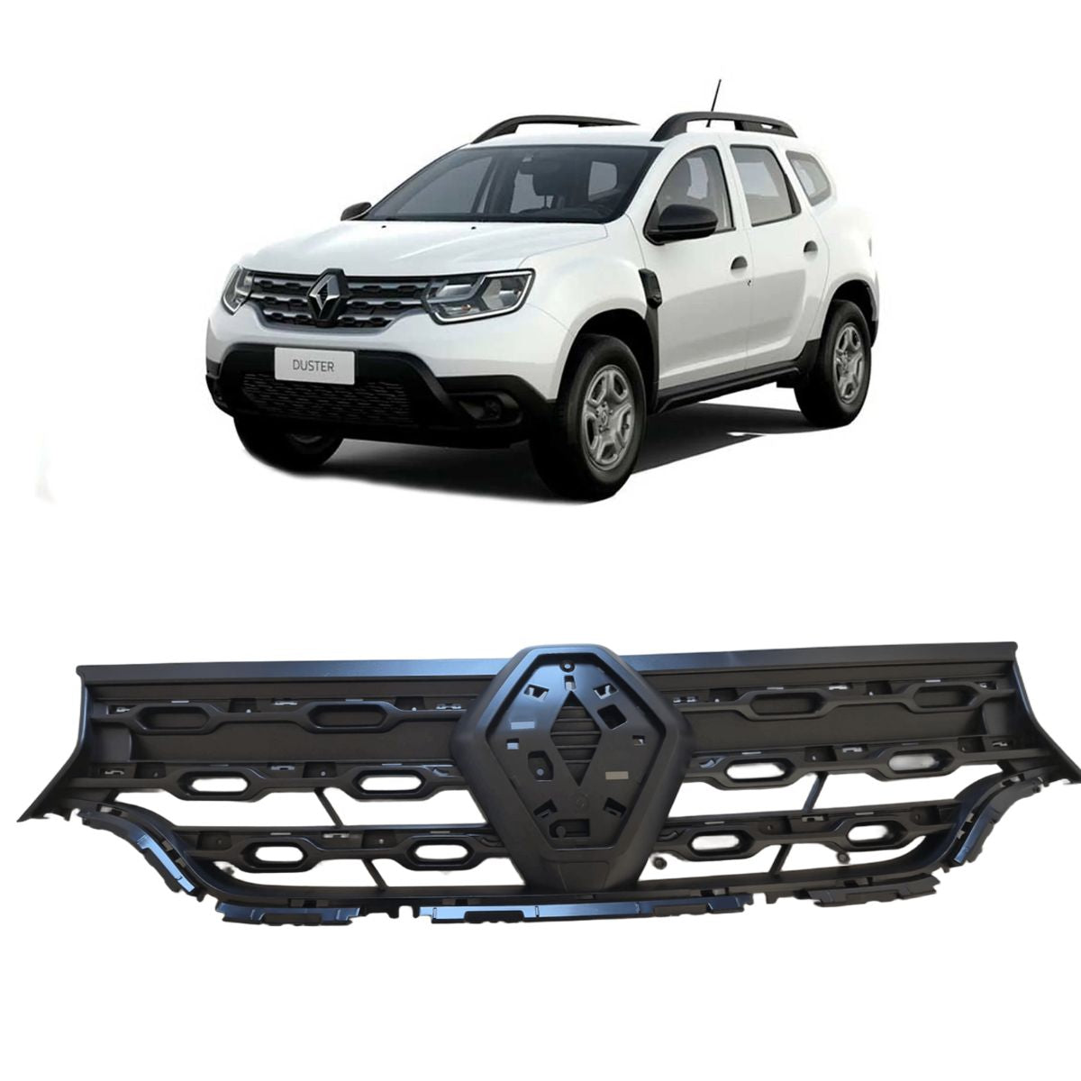 Parrilla de radiador para parachoques Renault Duster 2021-2023 (OEM: 623103505R)