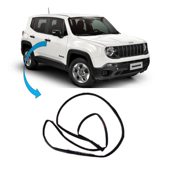 Burlete de puerta delantera izquierda Jeep Renegade 2015-2020 (OEM: 52199096)