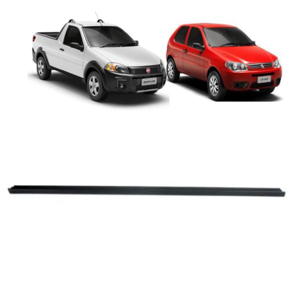 Burlete de ventana exterior derecho Fiat Palio Strada (OEM: 46845307)