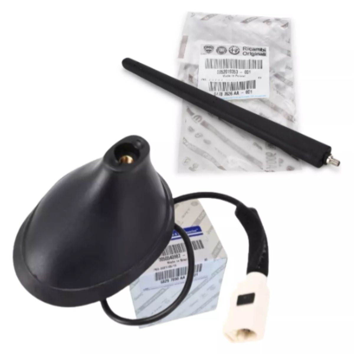 Base y antena Jeep Argo, Toro y Renegade (OEM: 52019353 50540987)