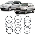 Juego de anillos de pistón Std Fiat Palio Siena Uno Mille Original (OEM: 7082253)