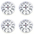 Kit Tapacubos Aro 14 Gris Metalizado Grand Siena Novo Palio Original (OEM: 100200460)