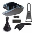 Kit consola central con funda de palanca y prolongador gris para Gol, Saveiro y Parati G3