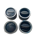 Kit difusor de aire lateral Renault Sandero Duster Oroch cromado (OEM: 687606466R)