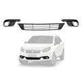 Kit de molduras de neblinero y parrilla inferior para Grand Siena (OEM: 100201015 100201012 100201008)