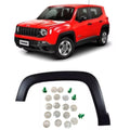Kit moldura tapabarro delantero izquierdo + 20 bujes Renegade (OEM: 7092467)