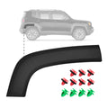 Kit Moldura Tapabarro Trasero Derecho + 11 Bujes Jeep Renegade (OEM: 7092470)