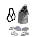 Kit Soporte Filtro Aceite Motor con Empaquetadura Argo Palio Punto Strada (OEM: 55255434 55231652)