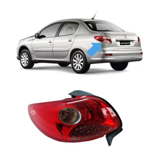 Foco Trasero Izquierdo Original Peugeot 207 (2008-2015) (OEM: 6350FY)
