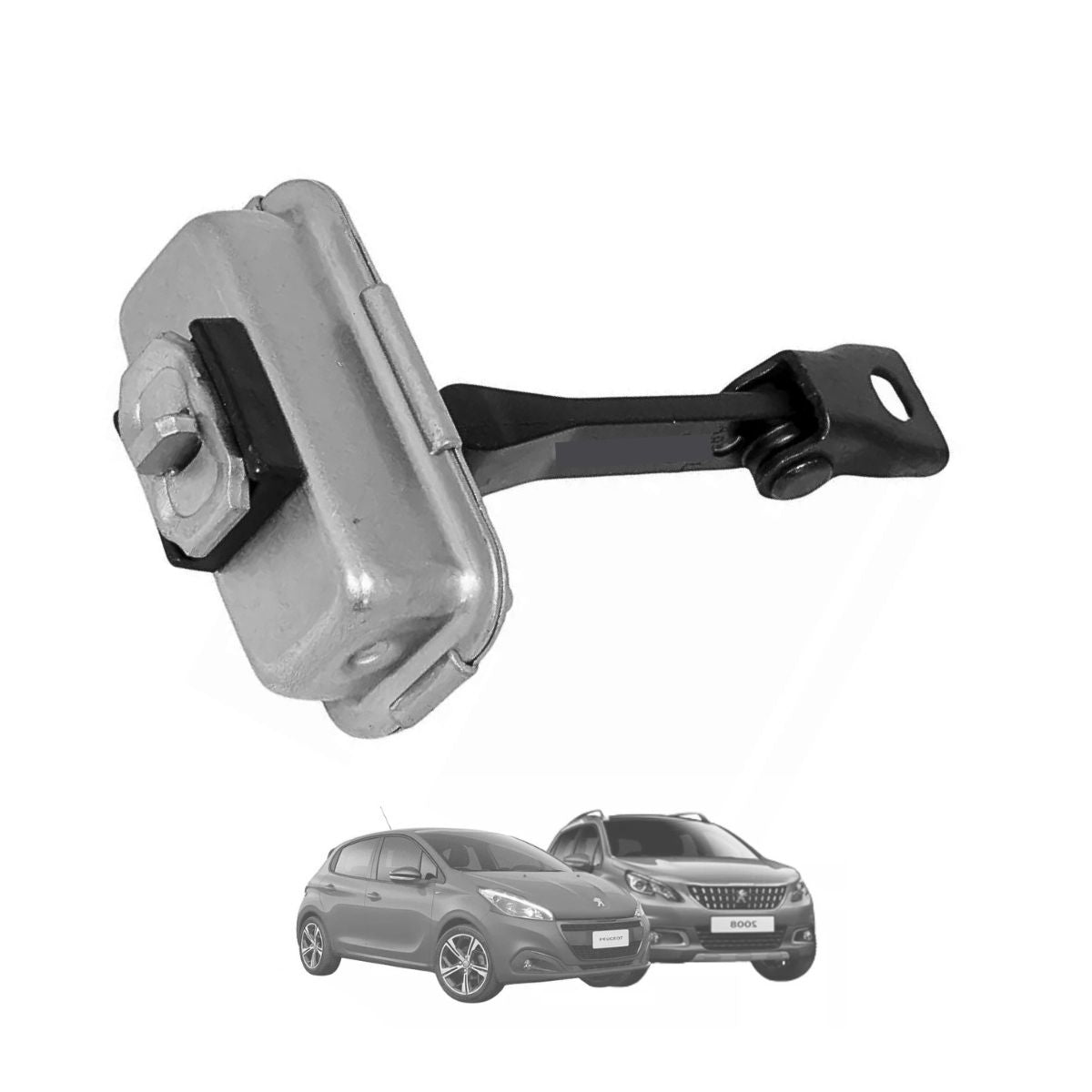 Limitador de puerta delantera para Peugeot 208 y 2008 años 2013-2018 (OEM: 9671891380)