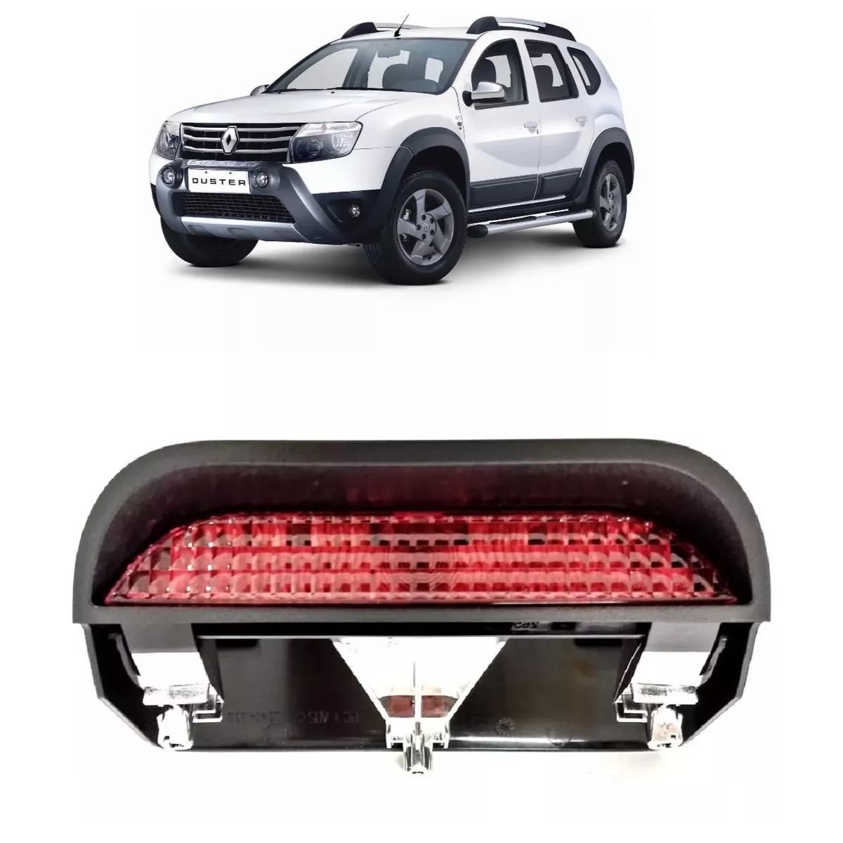 Tercera luz de freno Renault Duster 2012-2025 (OEM: 265908613R)