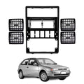 Moldura Central de Tablero con Radio y Difusores para Gol, Saveiro y Parati G2