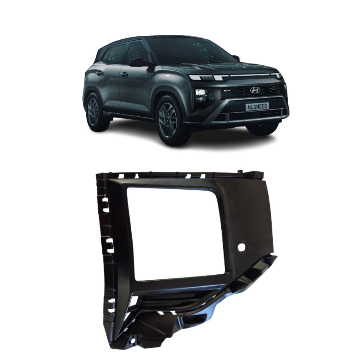 Moldura de foco delantero derecho para Hyundai Creta Nline 2025-2026 (OEM: 86594BX950)