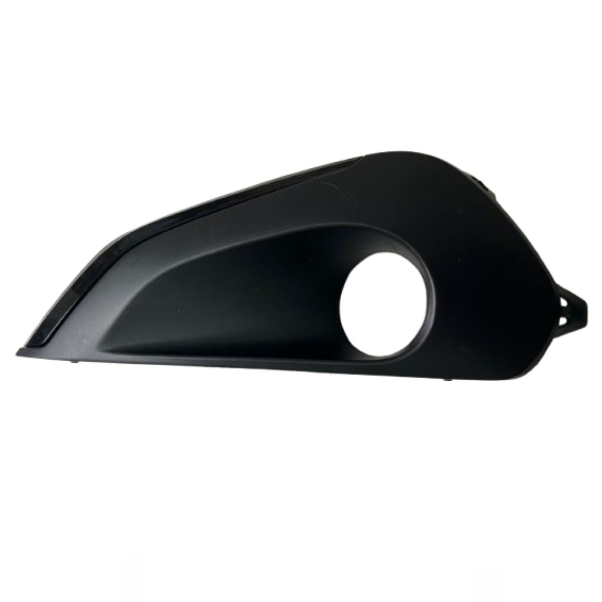 Moldura de neblinero izquierdo para Peugeot 208 2015-2018 color negro (OEM: 98154214XT)