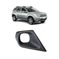 Moldura de neblinero izquierdo para Renault Duster negro 2015-2022 (OEM: 26331007R)