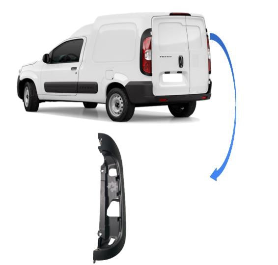 Moldura Foco Trasero Derecha Fiat Fiorino Original (OEM: 100269152)