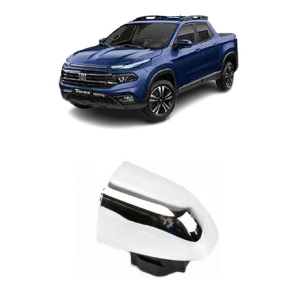 Moldura de manilla exterior de puerta para Fiat Toro Original (OEM: 100234955)