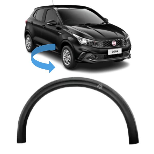 Moldura de tapabarro delantero derecho Fiat Argo original (OEM: 100244864)