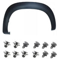 Moldura de tapabarro delantero izquierdo Renault Kwid 2017-2023 con bujes (OEM: 638135919R)