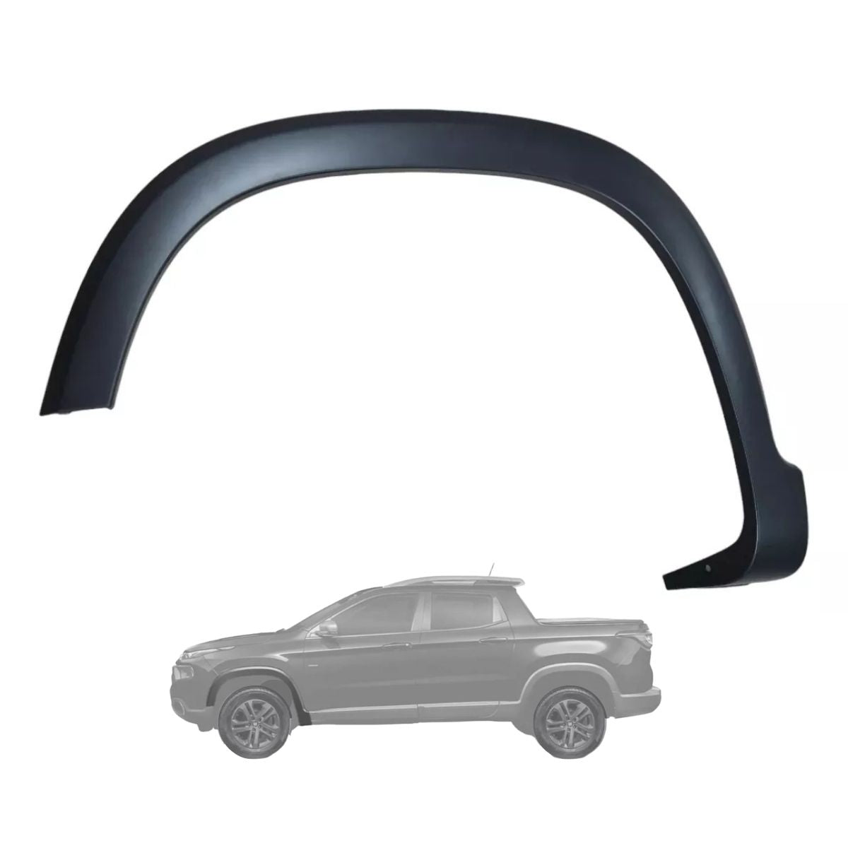 Moldura Tapabarro Delantero Izquierdo Fiat Toro 2016-2019 (OEM: 100230656)