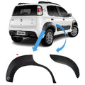 Moldura Tapabarro y Moldura Porta Trasera Derecha Uno Way 18 (OEM: 100219718 100219703)