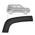 Moldura de tapabarro trasero derecho original para Jeep Renegade 2015-2022 (OEM: 7092470)