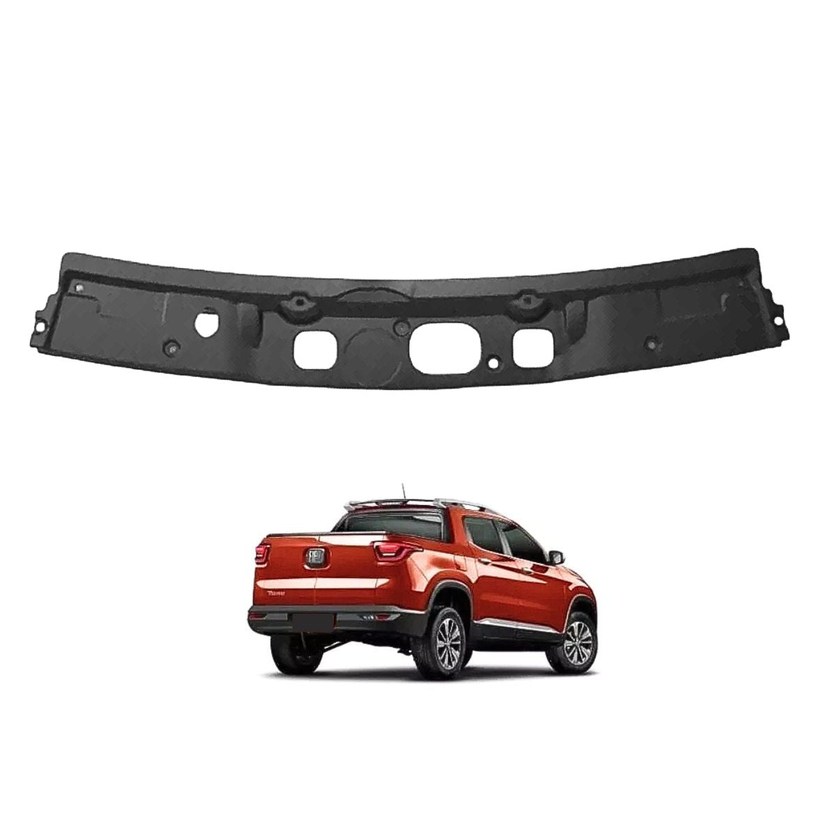 Moldura trasera de portalón original para Fiat Toro (OEM: 100230676)