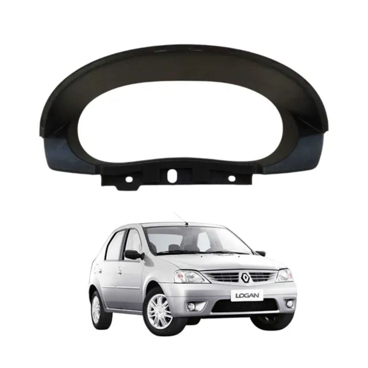 Moldura tablero instrumentos Renault Logan (OEM: 8200606435)