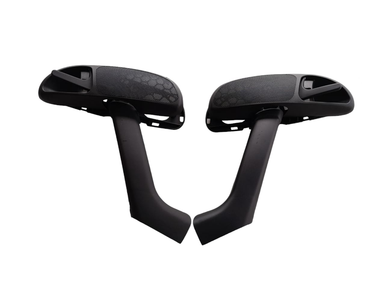Par de apoyabrazos para manilla interior color negro Gol, Parati, Saveiro G3