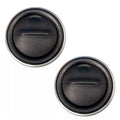 Par de difusores laterales de aire color plata para Renault Kwid (OEM: 687607209R)